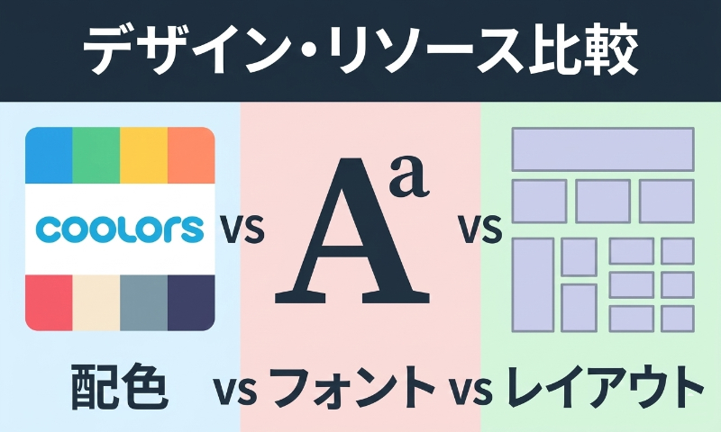 デザイン・リソース比較