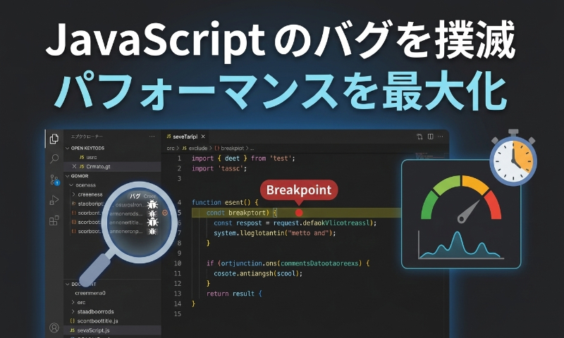 JavaScriptのバグを撲滅 パフォーマンスを最大化