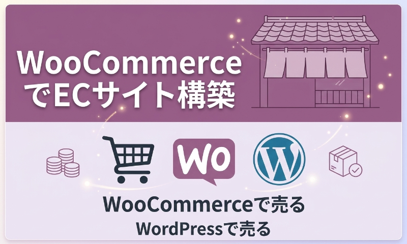 WooCommerceでECサイト構築