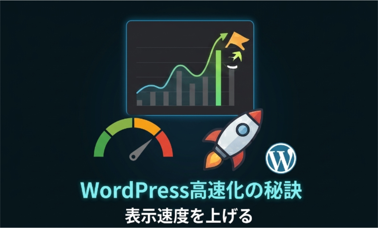WordPress高速化の秘訣 表示速度を上げる